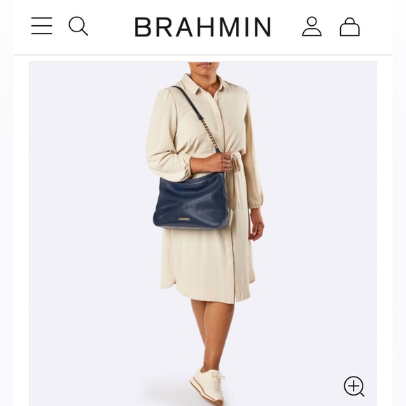 Brahmin Heather Latte Velouria NWT - Picture 6 of 15